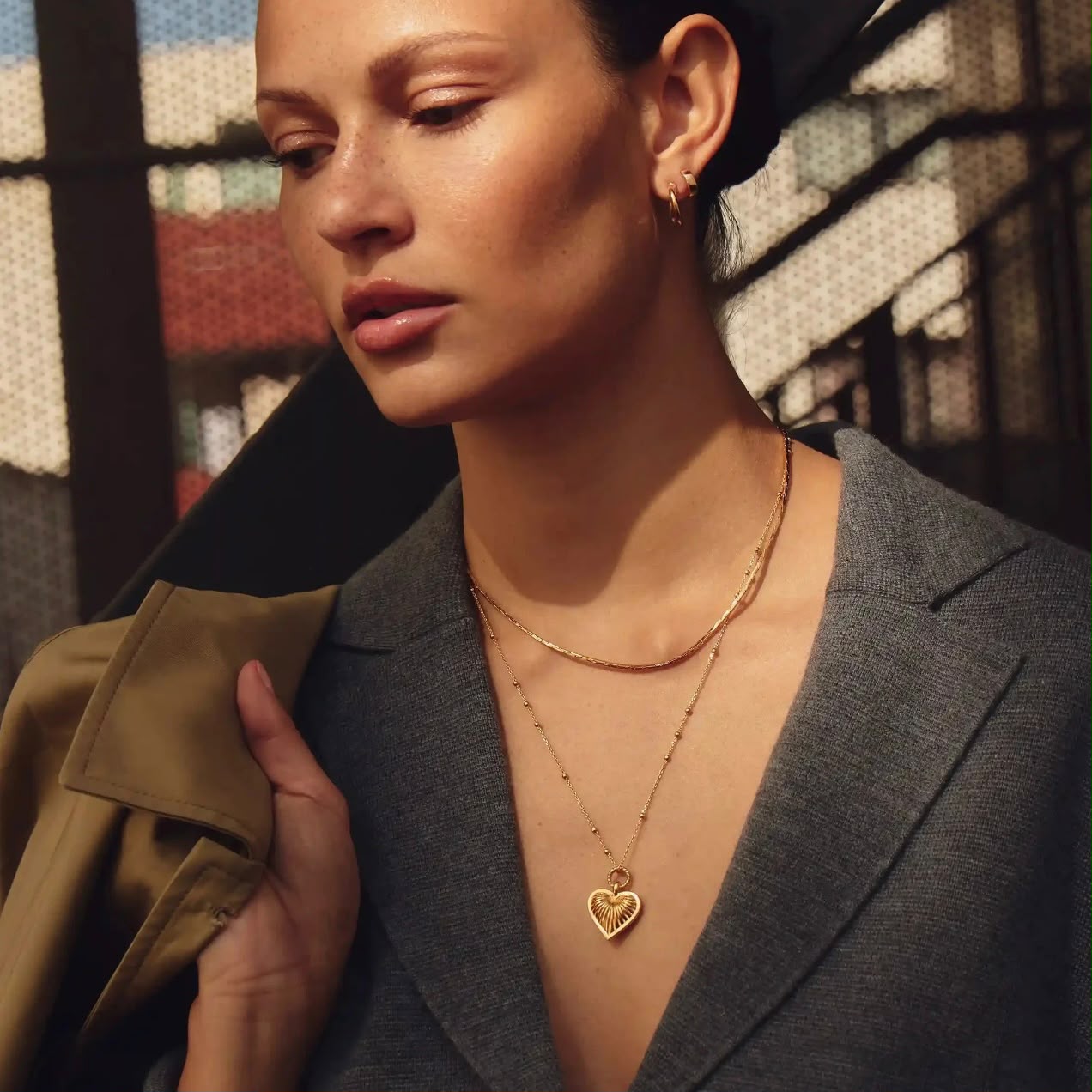 Solea Heart Pendant Necklace
