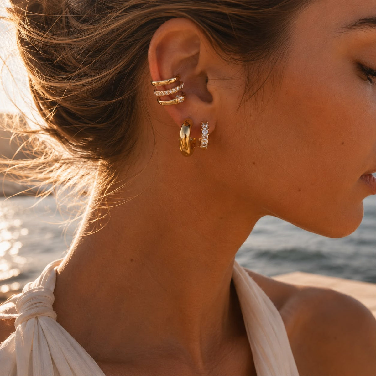 Luxe Gold Ear Stack Set
