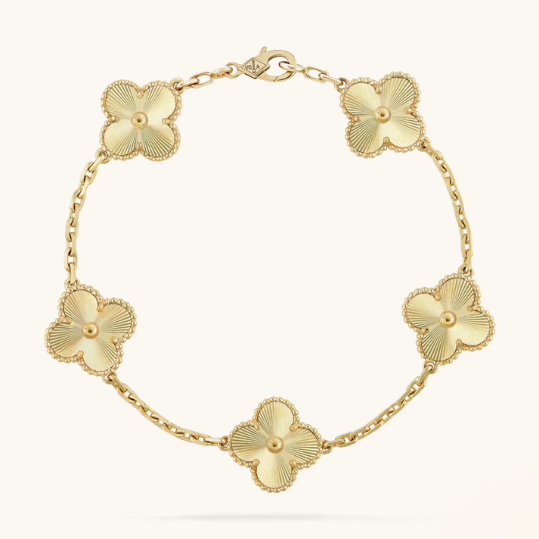 Clover Gold Bracelet
