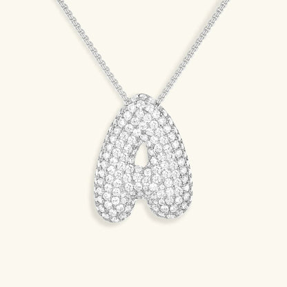 Initial Bubble Necklace
