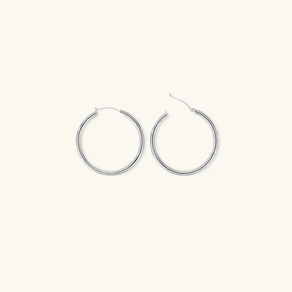 Bold Round Hoops