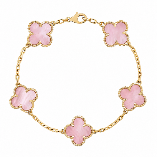 CLOVER | Pink Bracelet