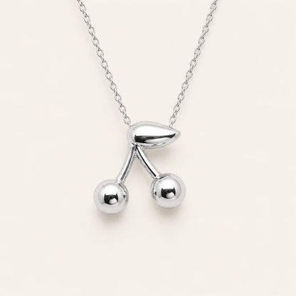 Elara Cherry Charm Necklace