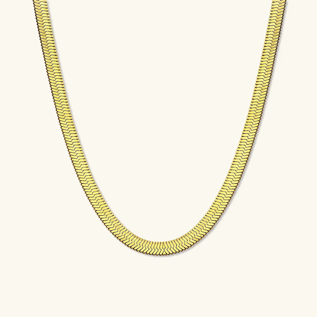 Elysia Herringbone Necklace