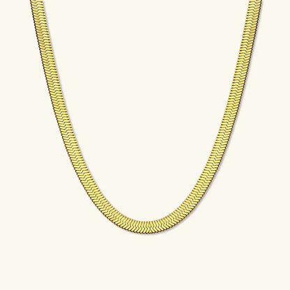 Elysia Herringbone Necklace