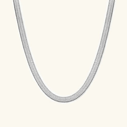 Elysia Herringbone Necklace