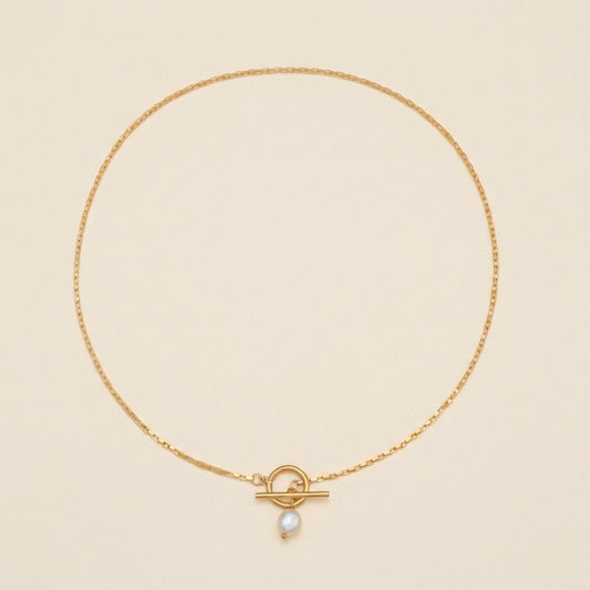 Isola Pearl Lock Necklace