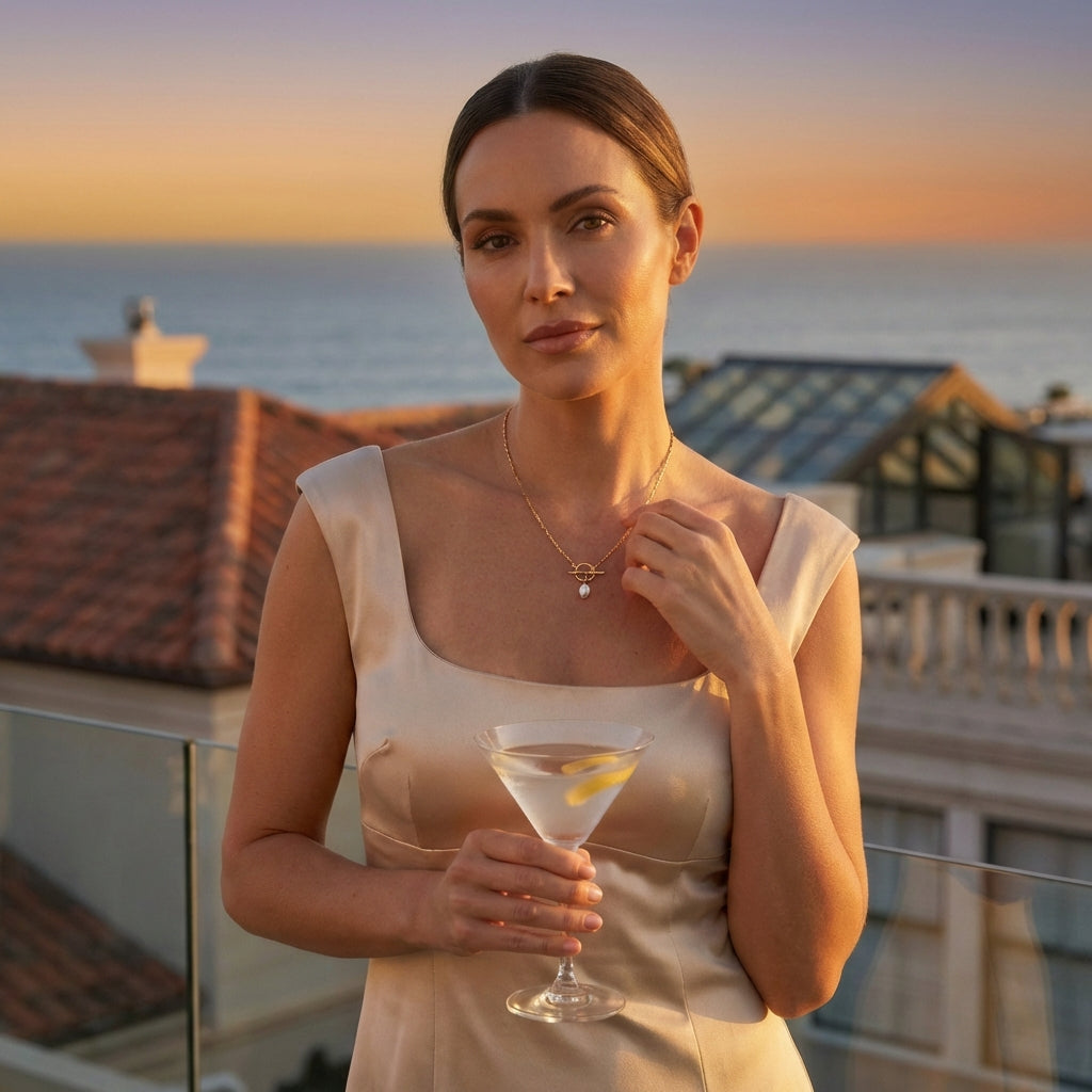 Isola Pearl Lock Necklace