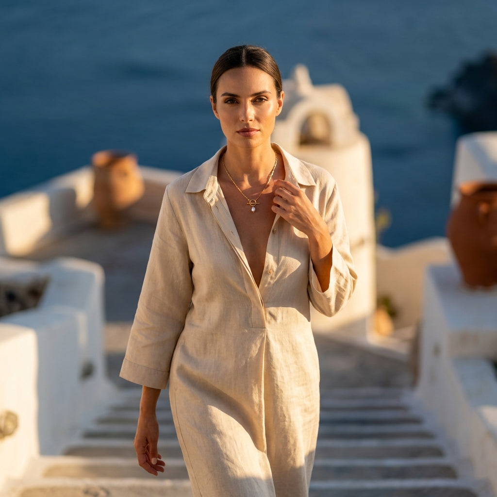 Isola Pearl Lock Necklace