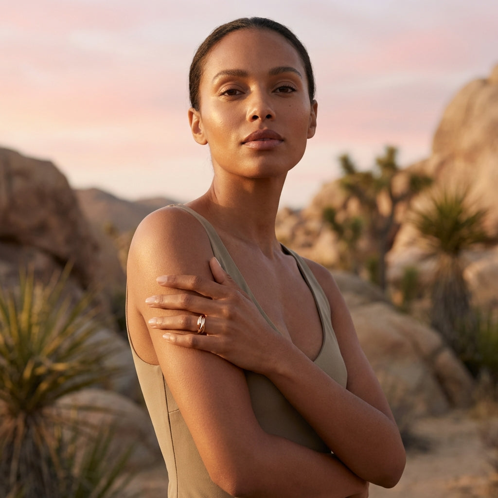 Aurelia Triple Band Ring