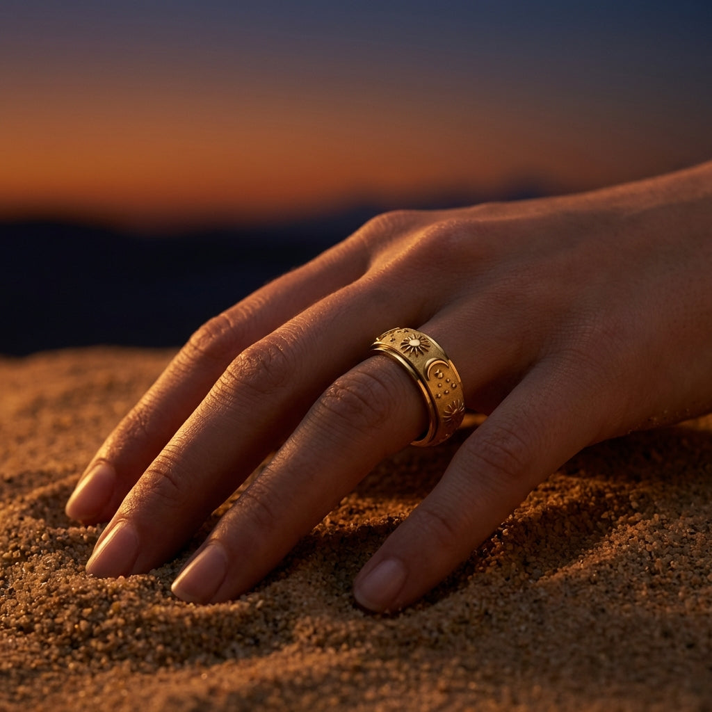 Solea Luna Spinner Ring