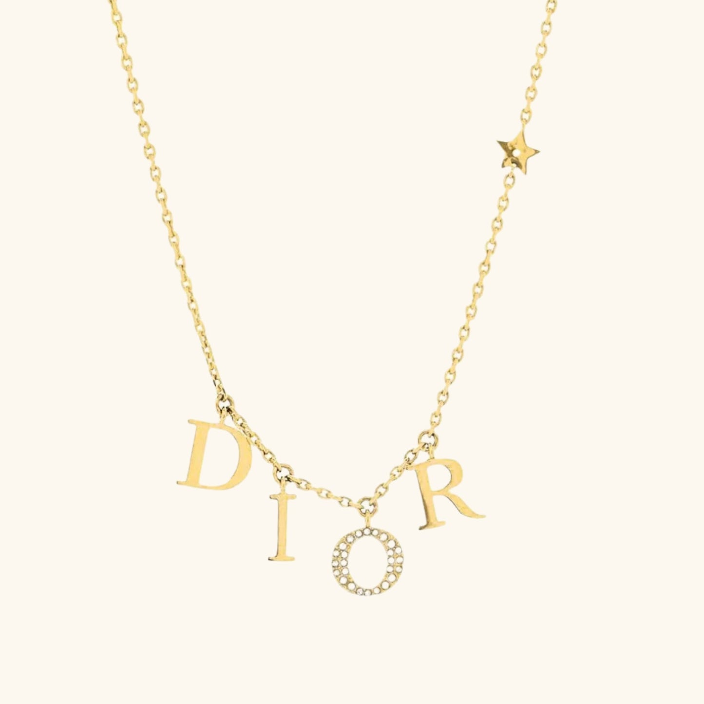 DR Necklace Gold