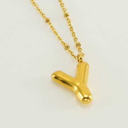 Aurea Letter Necklace