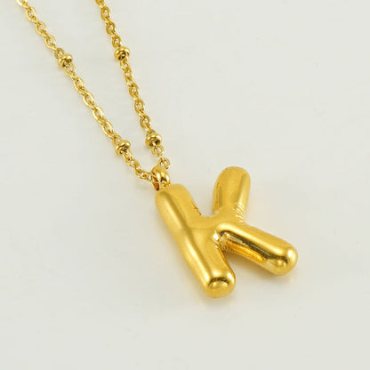 Aurea Letter Necklace