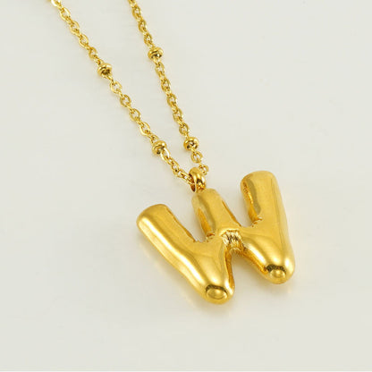 Aurea Letter Necklace