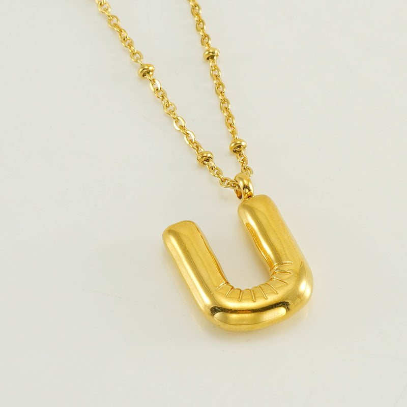 Aurea Letter Necklace