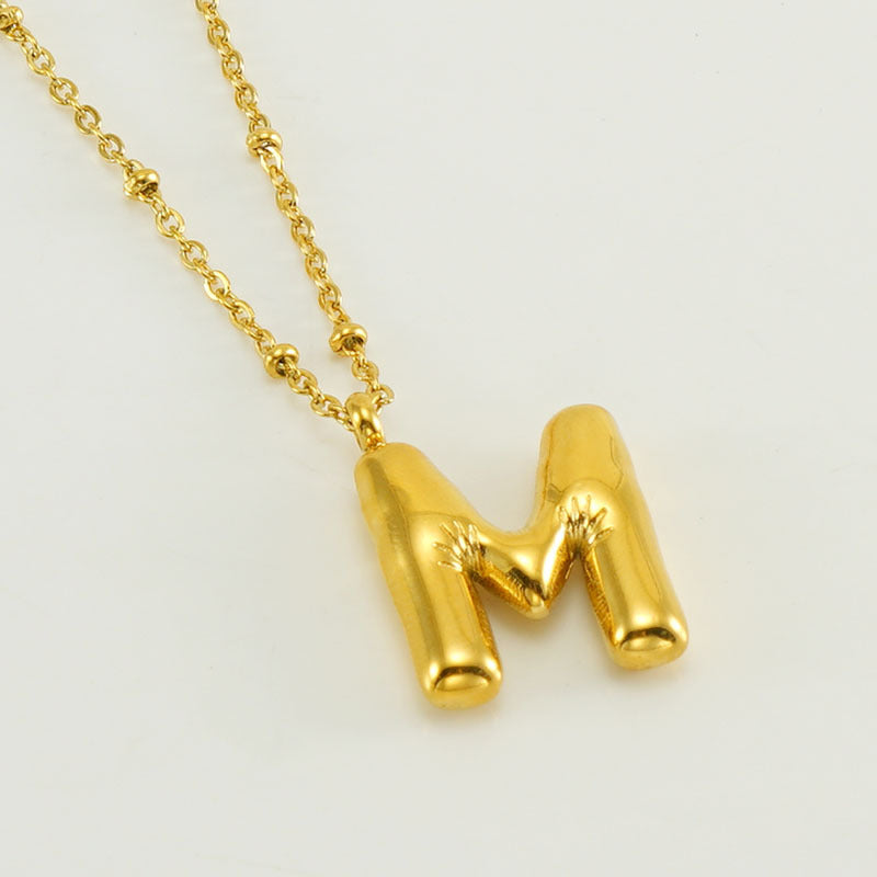 Aurea Letter Necklace