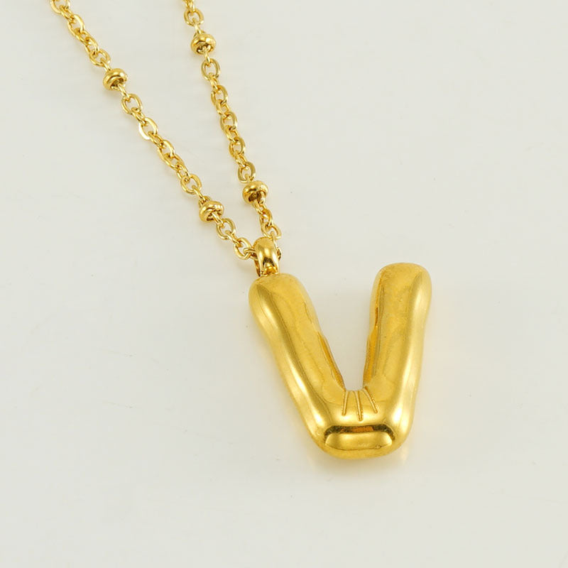 Aurea Letter Necklace