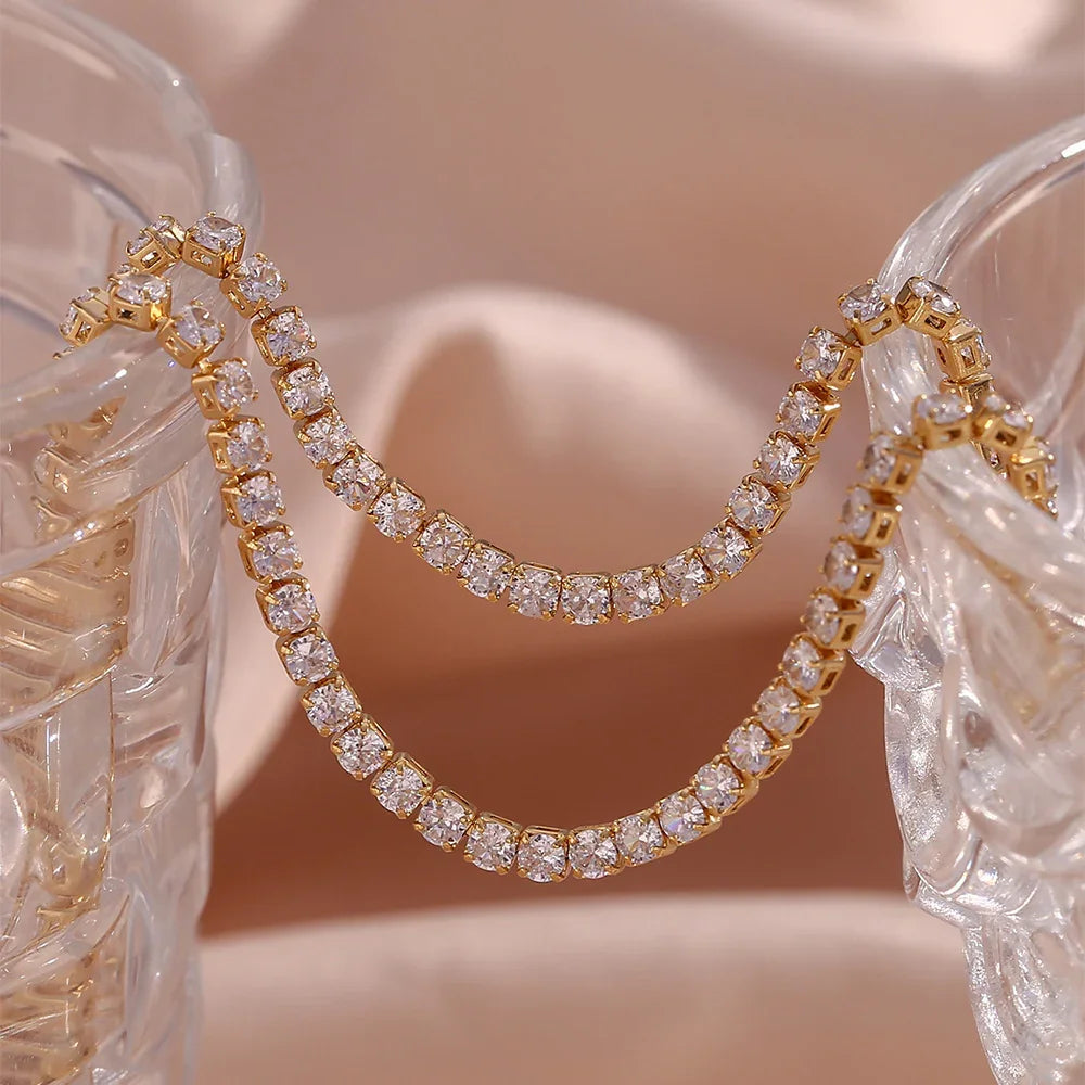 Isolde Tennis Necklace