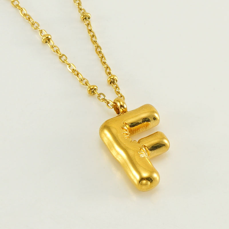 Aurea Letter Necklace