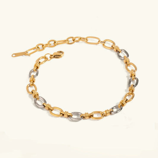 Solène Two Tone Bracelet