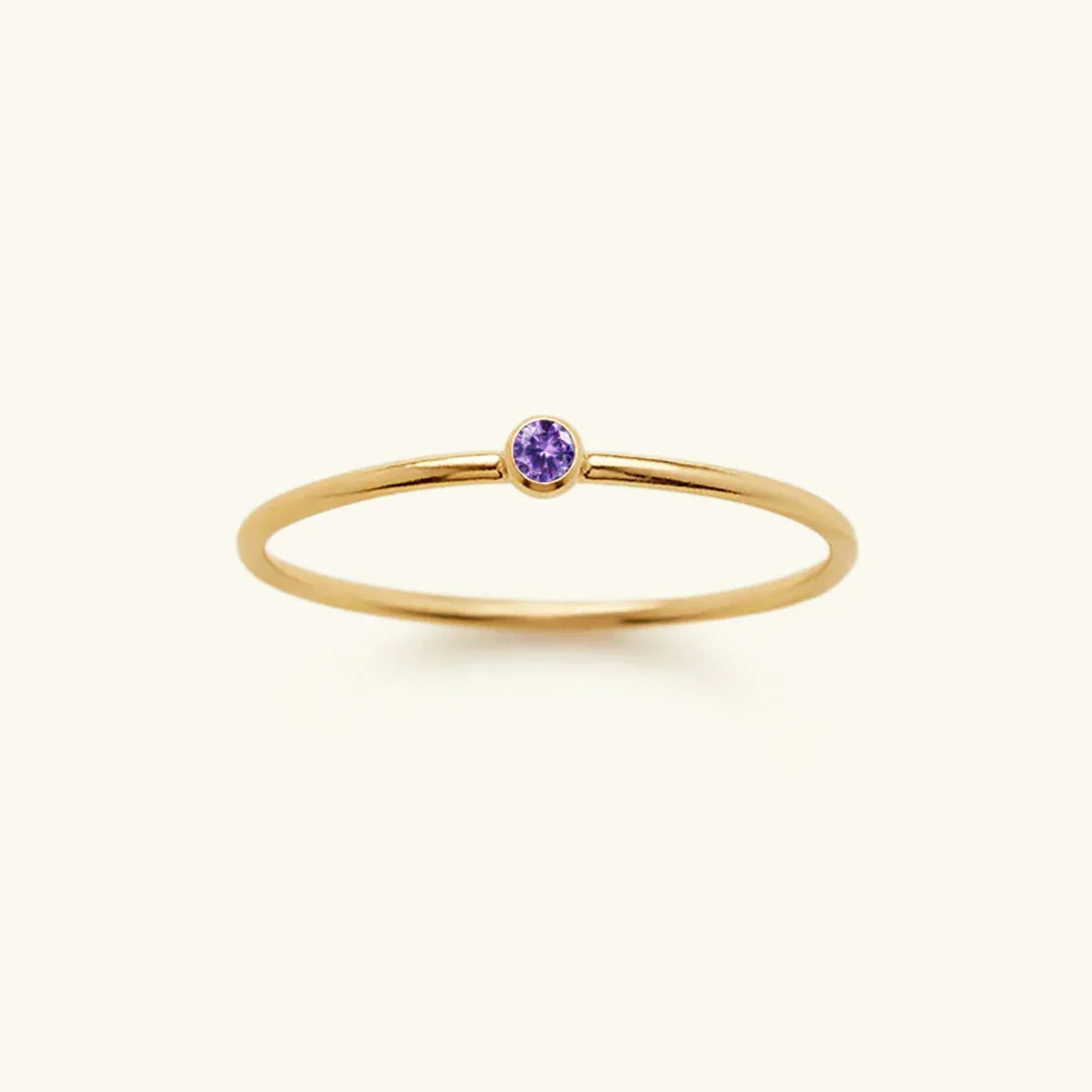 Amelia birthstone Ring