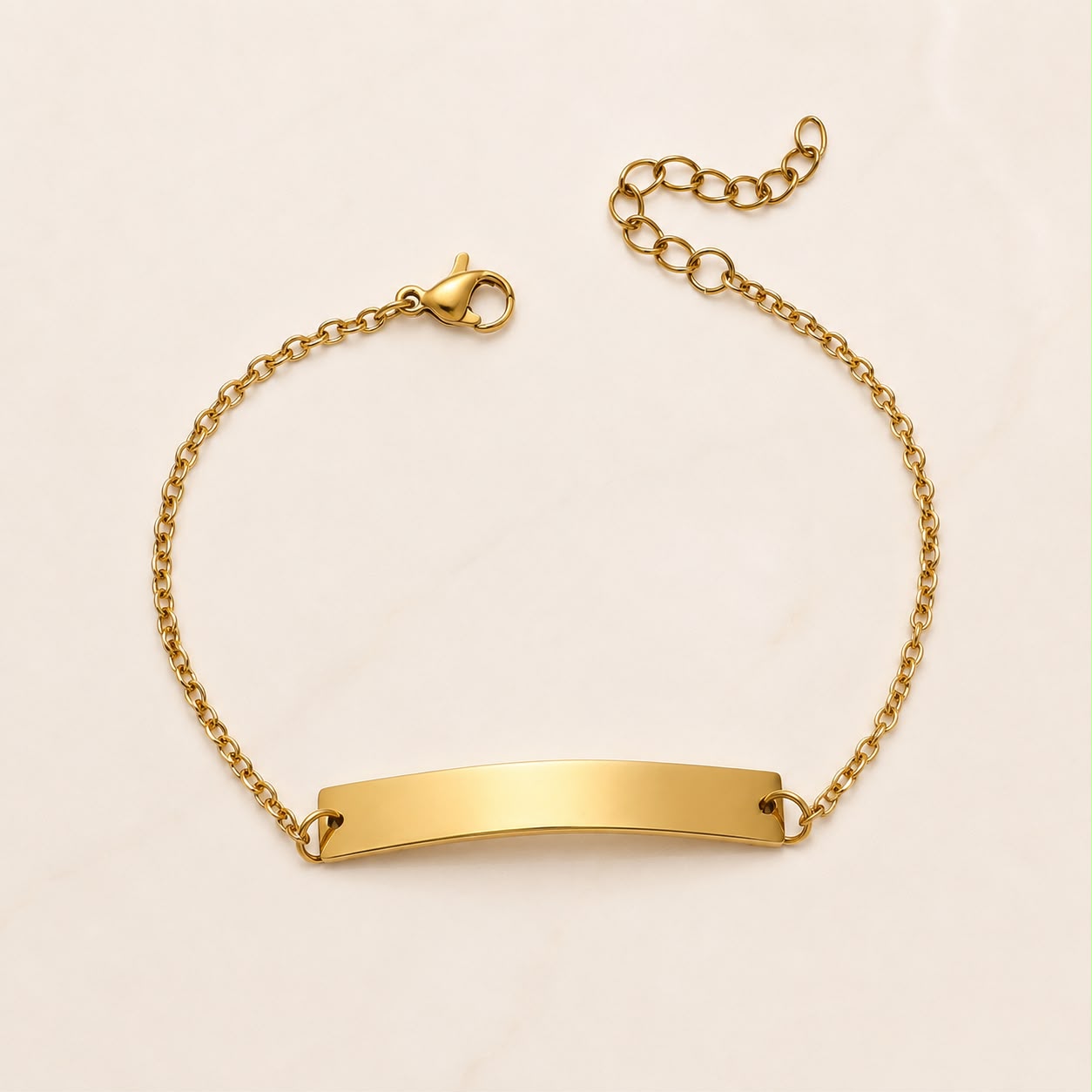 Signature Identity Bar Bracelet