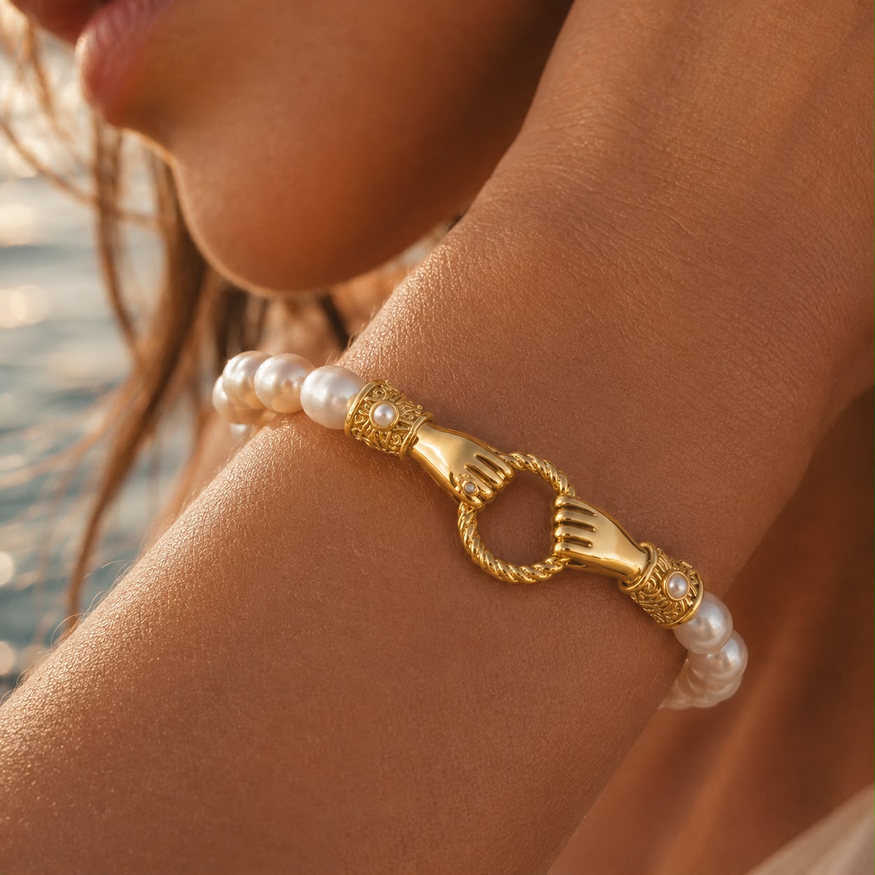 Seraphine Pearl Bracelet