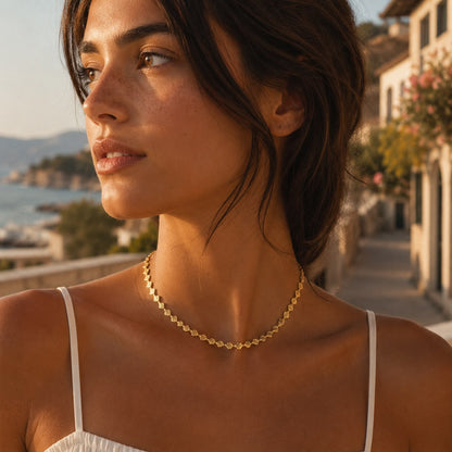 Oceana Shell Link Necklace