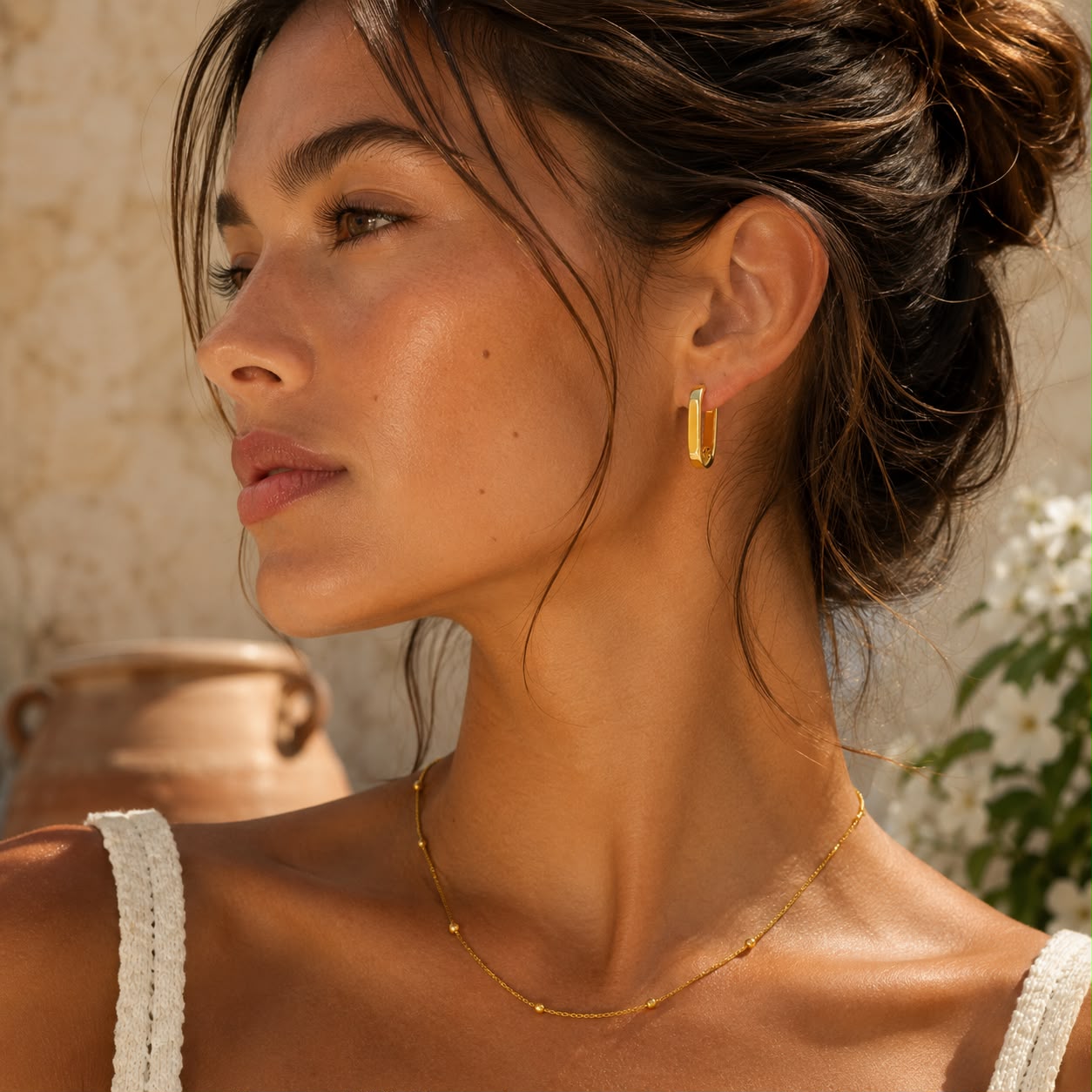 Monroe Essential Huggie Earrings
