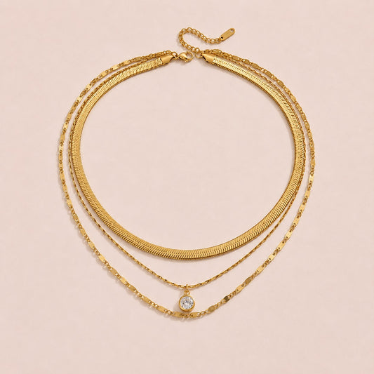 Aurelia Layered Necklace Set