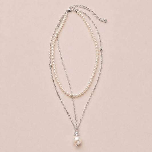 Luna Pearl Layered Necklace