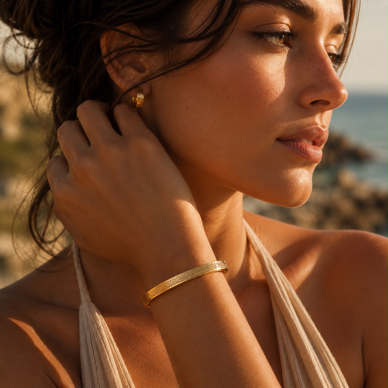 Harmony Inscribed Cuff