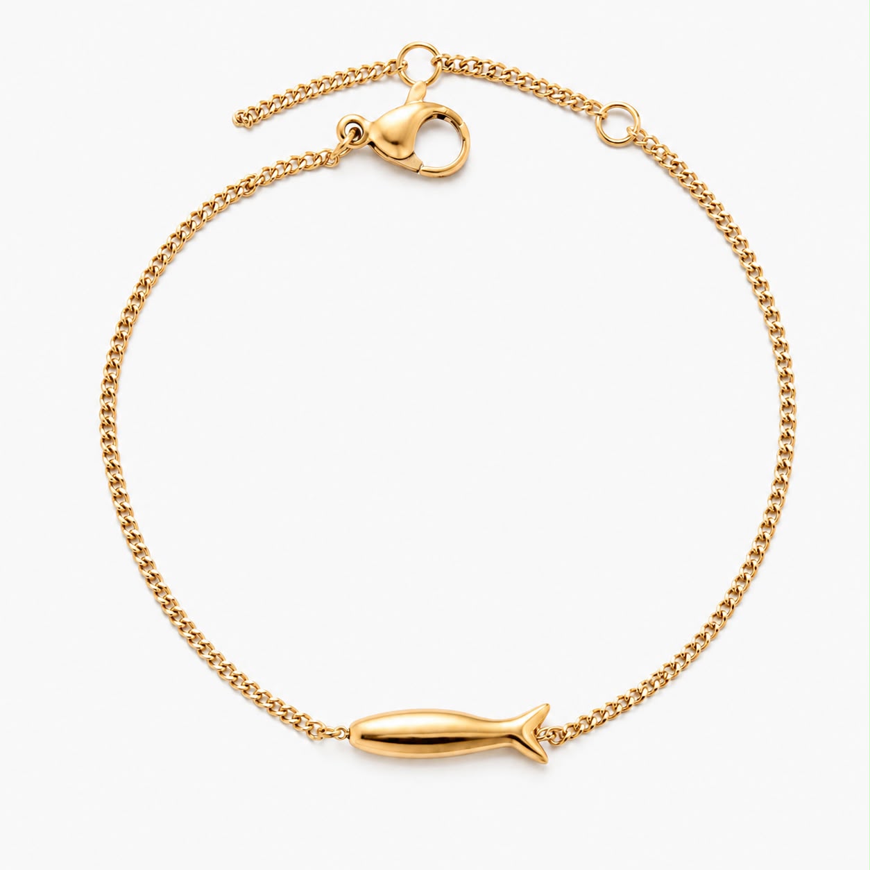Aqua Charm Bracelet