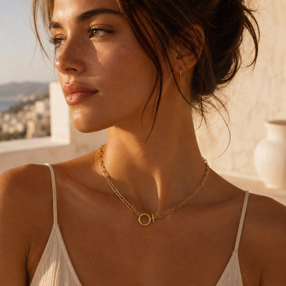 Maren Bold Link Necklace
