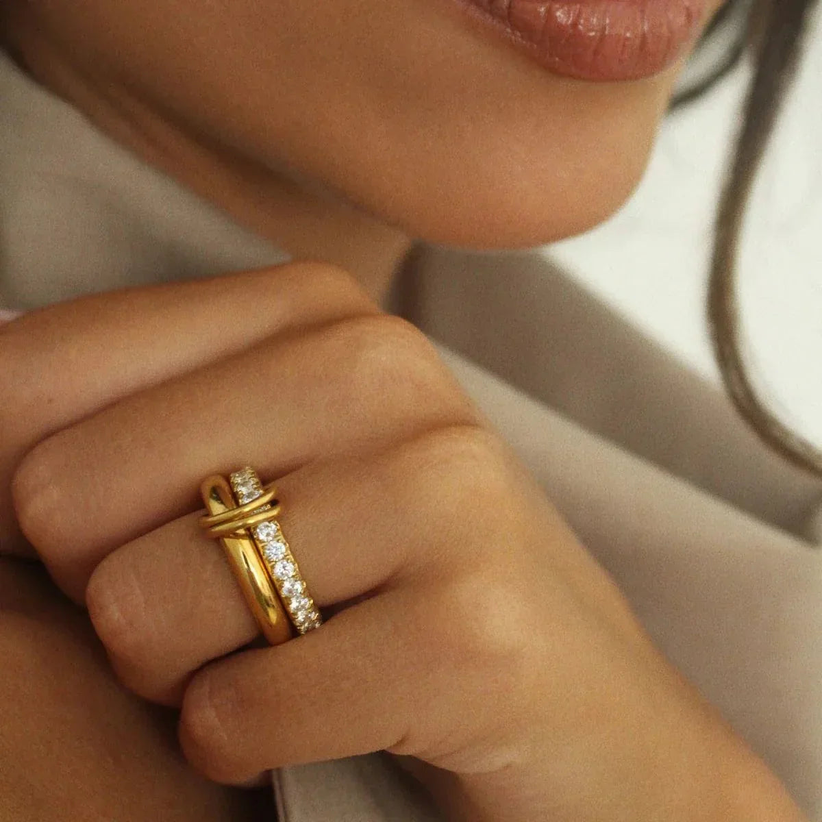 Alison Stacked Ring
