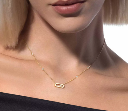 EXCLUSIVE | Mollyanne Uno Necklace – Gold